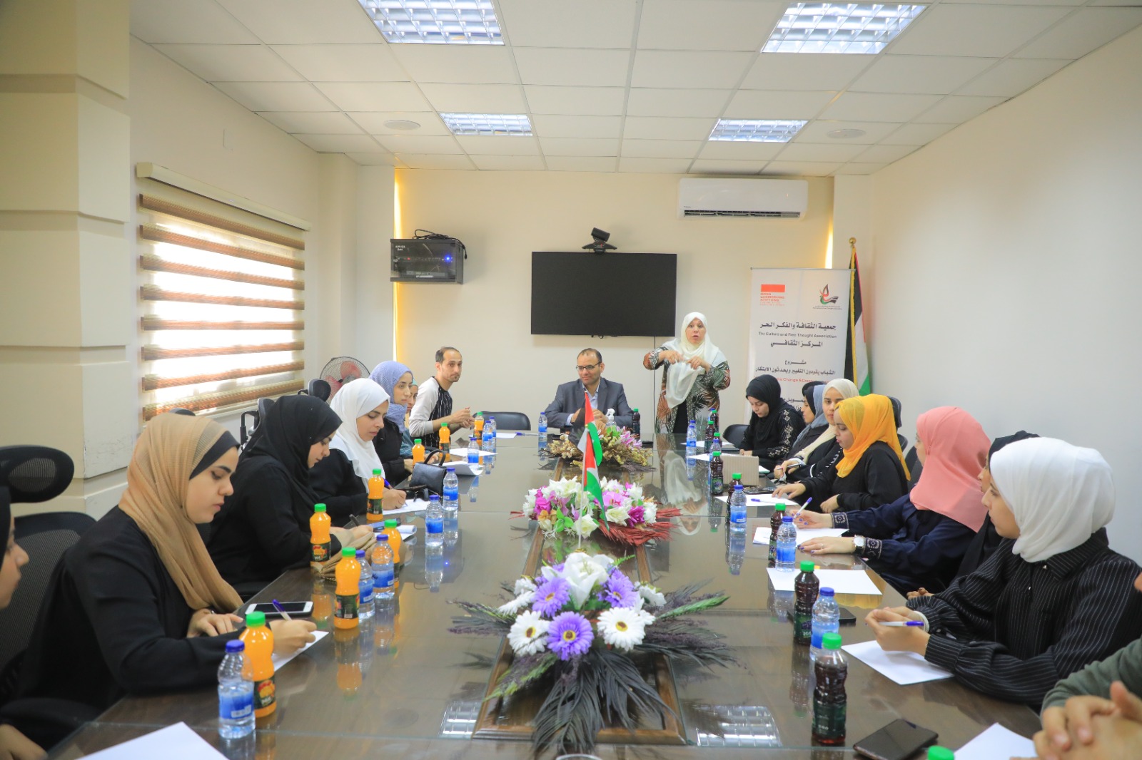 حول التغير المناخي  سلطة المياه وجودة البيئة تعقد لقاء تدريبي لجمعية الثقافة والفكر الحر