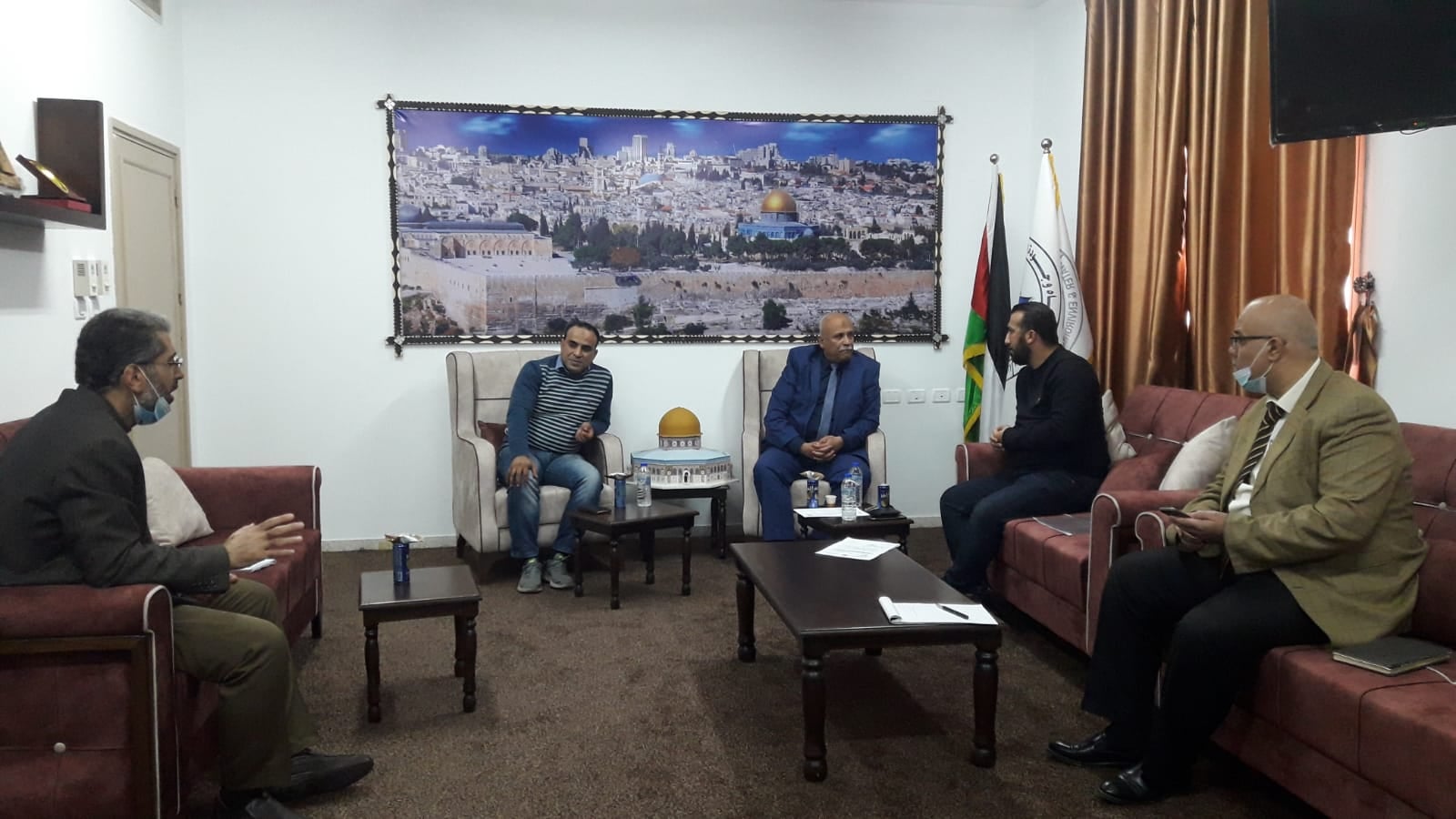 سلطة المياه وجودة البيئة ترحب بجمعية مركز الصداقة الفلسطيني للتنمية