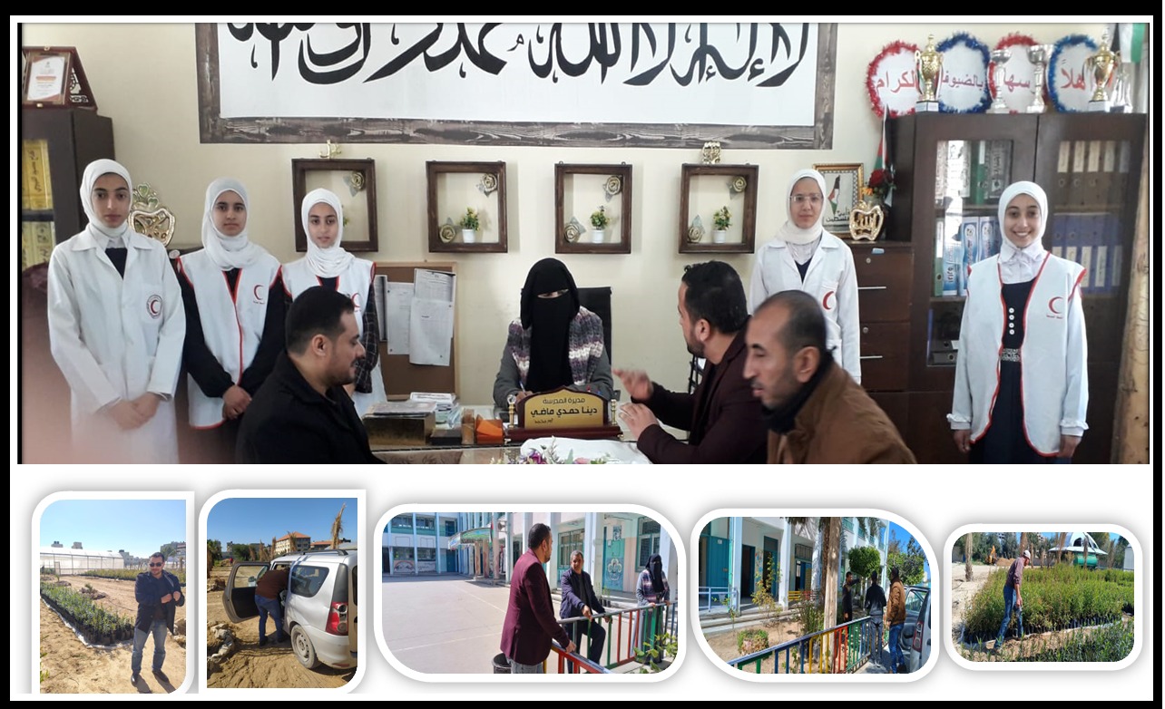 ضمن برنامج مدارس مستدامة بيئياً  سلطة المياه وجودة البيئة تُنفذ فعاليات ومبادرات توعوية في مدارس تعليم خانيونس.
